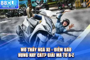 Mơ thấy ngã xe